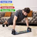 New Push Up Board Multifunctional Push Up System Workout Equipment for Men and Women Portable Gym Strength Training Board.