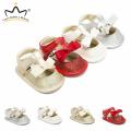 Summer Baby Girl Sandals Big Flower Soft Cotton Anti-slip Newborn Toddler Princess Girl Shoes Elastic Baby Sandals. 