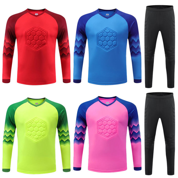 2022 ew keeper Set Summer Competition raining eam niform Ses for or s reathable rinted Football Jersey