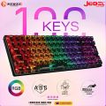 JEDEL-KL-122 TRANSPARENT MECHANICAL KEYBOARD (TYPE-C).