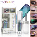 SAM SUGAR muti-use Chameleon Pearl Liquid Eyeshadow Water Resistant Highlight Brightening Fine Shimmer Festival Stage Makeup.