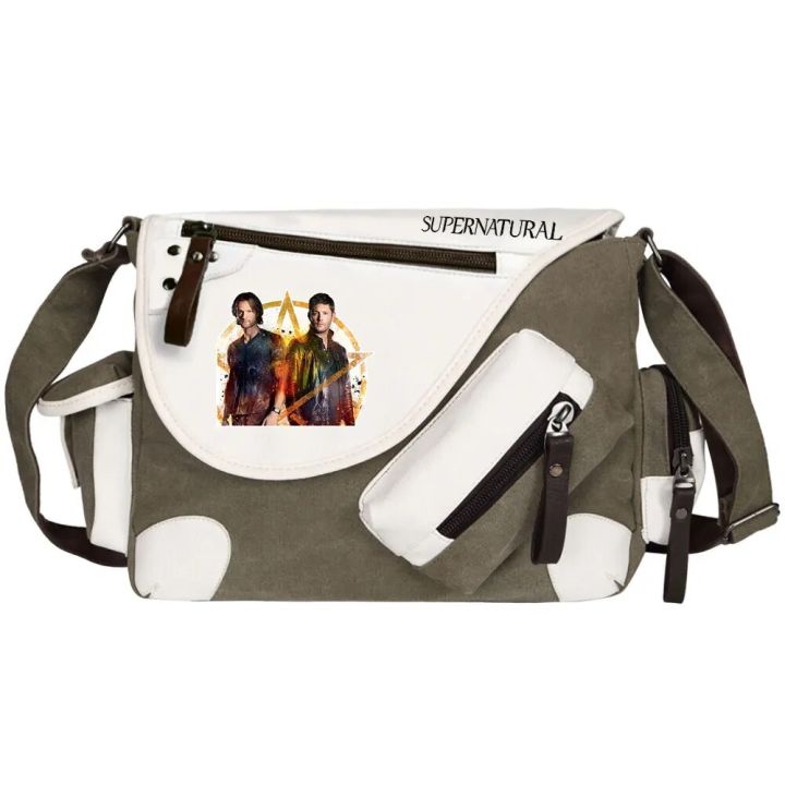 Supernatural%20Evil%20SPN%20Women%20Canvas%20Casual%20Zipper%20Men%20Shoulder%20Bag%20Crossbody%20Bags%20Boys%20Girls%20Kids%20Schoolbags%20Messenger%20Bag%20-%20Image%203