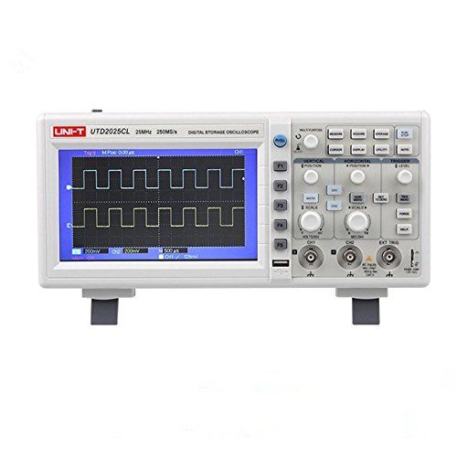 UNI-T 25MHz Digital Storage Oscilloscope Dual Channel 25MHz Bandwidth 250Ms/s Sample Rate UTD2025CL - Kings Trading