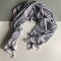 Arab Turban Muslim Keffiyeh Scarf Hijab Shemagh Desert Keffiyeh Fashion Style Military for Head Neck Scarf White Arab. 