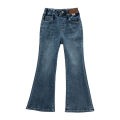 Girls flared jeans spring and autumn 2023 new foreign style girls big boys autumn fashion children's slim pants tide.