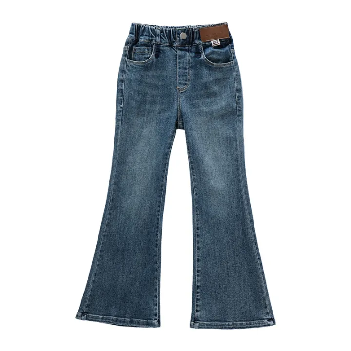 Girls%20flared%20jeans%20spring%20and%20autumn%202023%20new%20foreign%20style%20girls%20big%20boys%20autumn%20fashion%20children's%20slim%20pants%20tide%20-%20Image%205