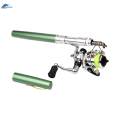 Mini Fishing Rod and Reel Telescopic Fishing Rod for Travel River Raft. 