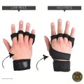 Premium Workout Gloves with Wrist Support for Gym Workouts, Pull Ups Gym & Fitness Gloves - Gym Gloves. 