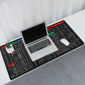 VONN RGB 800*300*4mm Shortcut Mouse Pad Shortcuts Cheat Sheet Mat Quick Key Super Large Anti-Slip Mice Pad(31.5 * 11.8in).