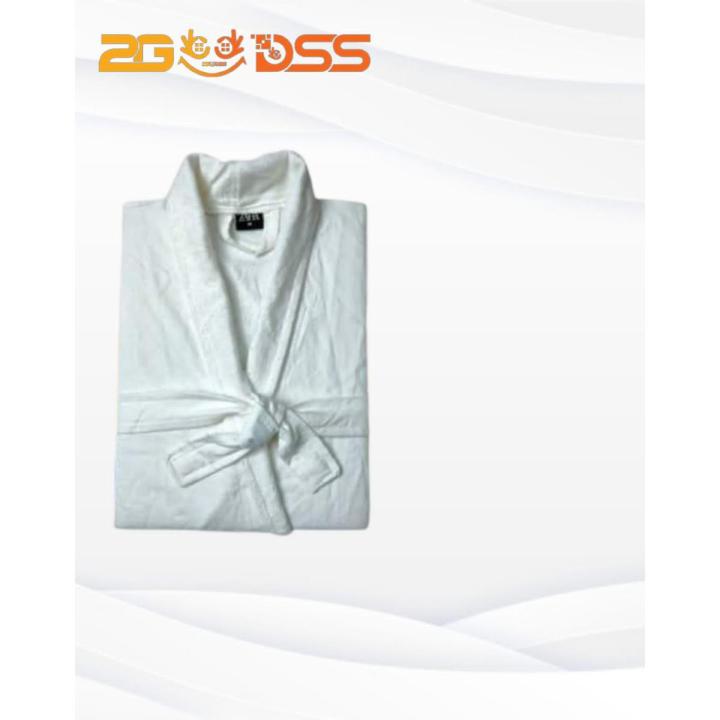 Luxurious Bathrobe, 100% Cotton Adult Bathrobe SPA Bath Robe, So Soft & Comfortable