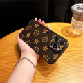 Fashion luxury LV trendy brand case for iPhone 15 Pro Max 14 13 12 pro 11 soft cover.