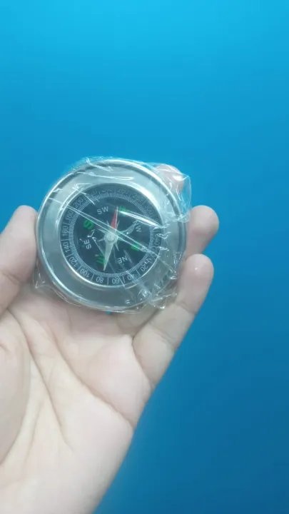 Small Magnetic Compass 50mm Full SS Travel Compass | Daraz.com.bd