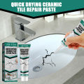100ml Universal Ceramic Crack Repair Tool Tile Marble Repair Paste Waterproof Bathroom Tub Floor Ceramic Crack Adhesive Eatop. 
