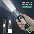 Digital Thunder X Multi-Mode Zoomable LED Torch with Side Light Function.
