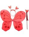 Beautiful Butterfly Wings – Ideal Costumes for Kids – Fairy Princess Glitter Butterfly – Perfect for Crafts & Decorations.