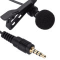 3.5mm Jack Microphone Tie Clip-on Lapel Mikrofon Microfono Mic for Mobile Phone. 