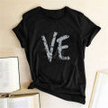 Couple T Shirts for Boyfriend and Girlfriend Love Short Sleeve Sweet Tee Shirt Femme 2021 Valentine's Day Tops Women Clothes.