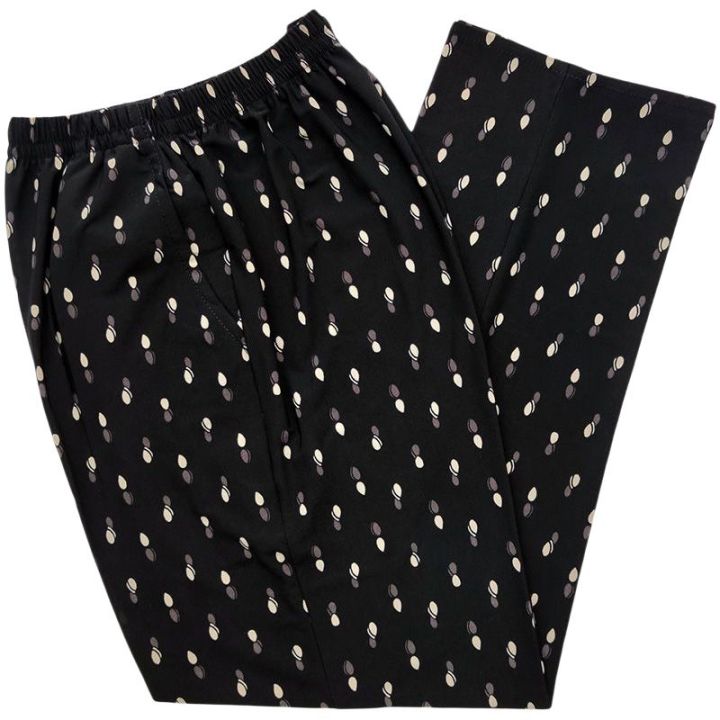 Summer%20New%20Old%20Women's%20Pants%20Old%20Lady%20Thin%20Elastic%20Straight%20Casual%20Colorful%20Pants%20Striped%20Loose%20Grandma's%20Pants%20-%20Image%204