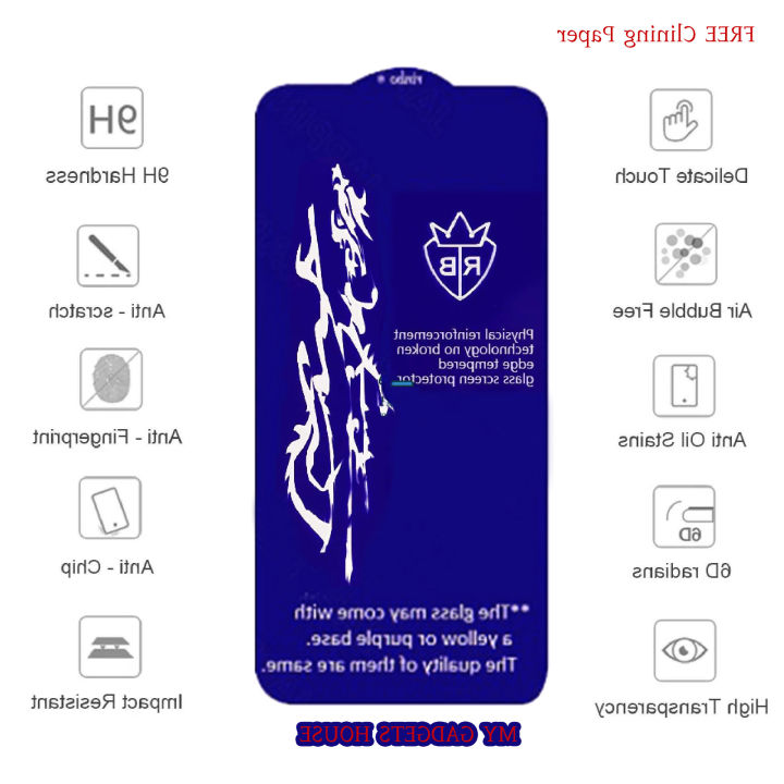 Rainbow%20Premium%20Full%20Screen%20Protector%20For%20Redmi%20Note%207%20/%20Note%207%20Pro%20/%20Note%207s%20Protective%20%20Glass%20-%20Image%203