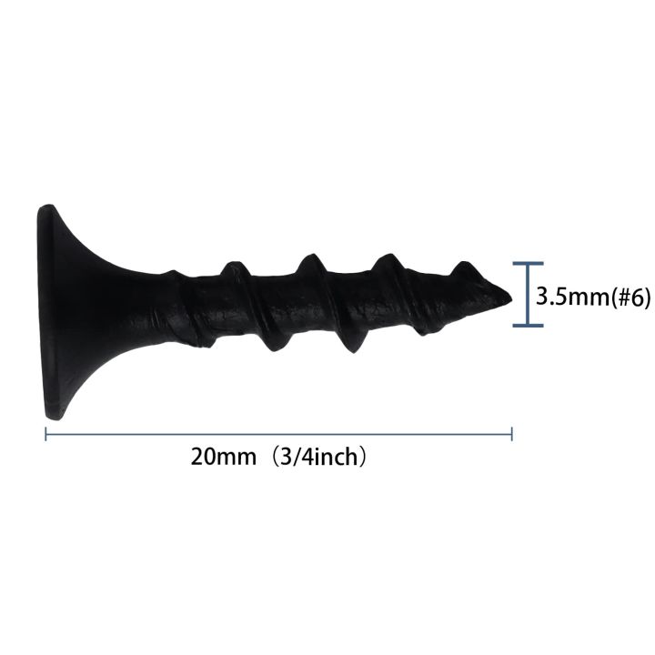 1"%20Black%20Screw,%20Flat%20Head%20Phillips%20Wood%20Screw%2018-8%20ms%20Electroplating%20Black%20Stainless%20Steel,%20#6%20x%201-Inch,%20100-Piece%20-%20Image%204