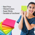Office stationery sticky book home office index notepad self-color sticky notes sticker 100 sheets / private room notebook students. 