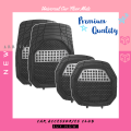 Car Floor Mat 4 Pieces Heavy Duty Rubber PVC.