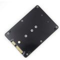 M.2 NGFF to 2.5 Inch SATA SSD/MSATA to SATA Adapter Card Case (B Key for PC Adapter M2 +M Desktop Socket NGFF ).