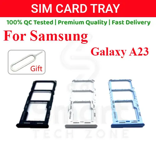 Samsung%20Galaxy%20A23%20Sim%20Tray%20Micro%20SD%20Card%20Slot%20with%20Sim%20Ejector%20Pin%20Replacement%20Part%20-%20Image%202