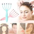 Head Massager, Handheld Claw Spa Scalp Massager, Rotatable Stainless Steel Roller Head Scratcher, Neckk and Back Body Massage Tool for Men Women Hair Growth, Muscle Relax, Blood Circulation. 