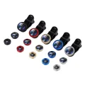 【happy one】Phone Lens 0.67x Wide Angle Zoom Fish Eye 10x Macro Lenses Camera With Clip Lens On The Phone For Smartphone. 