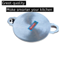 Iron Ruti And Dosa Tawa Double Handle- Regular Size For Kitchen (26 Cm) - Electric Chula. 