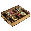 【Cathery Baby Store】Storage Bag Bed Organizer Shoe Storage Containers 12 Cases Shoes Bag Holder Box. 