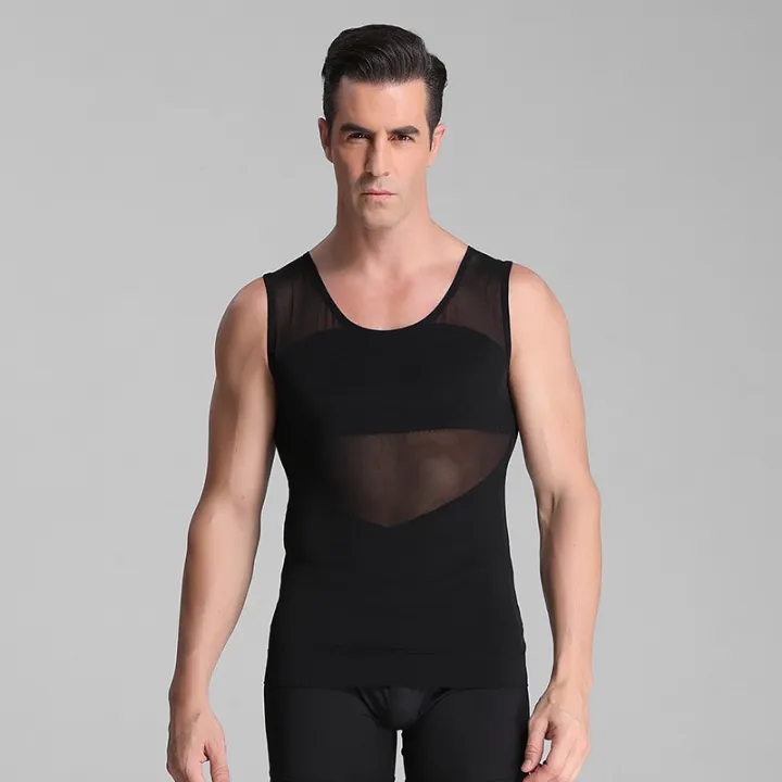Chest%20Compression%20Vest%20Men%20Gynecotia%20Body%20Shaper%20Sleeveless%20sture%20Corrector%20Slimming%20Waist%20Control%20Tummy%20Trimmer%20Tops%20-%20Image%207