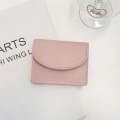 Dopamine Color Korean Solid Simple Card Bag Multi functional Large Capacity Wallet. 