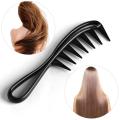 Health Care Anti-static Shark Plastic Comb Hairdressing Salon Styling Tool Wide Tooth Comb Detangling. 