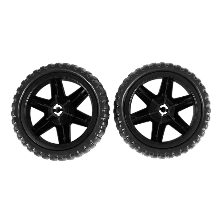 Rubber%20Hot%20Wheel%20Travelling%20Luggage%20Cart%20-%20Black%20(2%20Pieces)%20-%20Image%203