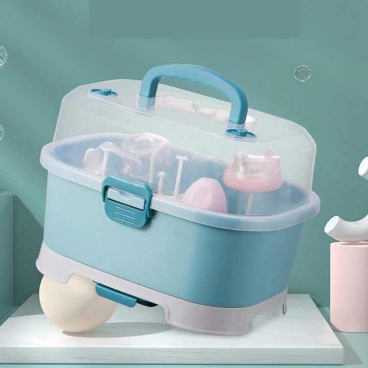 Baby%20Bottle%20Drying%20Rack%20Storage,Large%20Nursing%20Bottle%20Storage%20boxOrganizer%20with%20Cover,Portable%20Kitchen%20Cabinet%20Organizer%20-%20Image%206