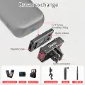 Ulanzi IN01 IN03 Magnetic Quick Release Mount Kit for Insta360 X4 / X3 / ONE X2 /X with 1/4 Screw Gopro Action Camera Interface. 