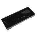 Vanity Tray Black Bathroom Vanity Countertops Toilet Tank Storage Tray, New Home Marble Stone Vanity Tray, Organizer Tray for Closets,Dressers,Watch,Keys,Perfume,Plant,Towel.