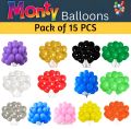 Monty Balloon - 15 Pcs (Premium Party Balloon)/Monty latex Balloon 15 Pieces for decorations.