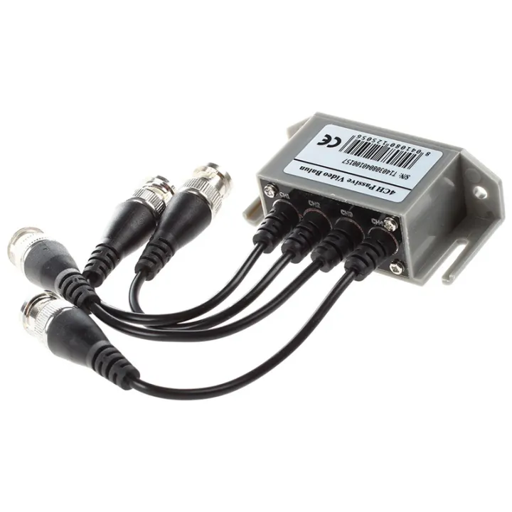 4X%204-Channel%20Video%20Balun%20BNC%20UTP%20CAT5%20Transmitter%20for%20CCTV/%20Surveillance%20Camera%20Trend%20-%20Image%205