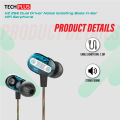 KZ ZSE Dual Driver Noise Isolating Bass in-Ear HiFi Earphone Wired Stereo Headphones for Sleep/Sport/Workout/Travel/Running - Earphone. 