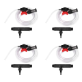 4pcs 1/2 Garden Irrigation Device Venturi Injector Switch Water Tube Kit. 