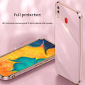 Tokifu For Samsung Galaxy A30 Back Cover Luxury 6D Plating Soft Cases Silicone Phone Cases With Stand. 
