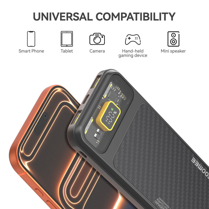 FOOMEE%20FP113%2022.5W%20Fast%20Charging%20Power%20Bank%2010000mAh,%20Ultra%20Slim%20Portable%20Charger%20with%20LED%20Display,%20Dual%20USB%20&%20Type-C%20Output%20for%20Phone,%20iPhone,%20Samsung,%20iPad%20-%20Image%207