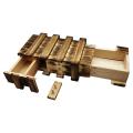 Puzzle Box For Adults Lock Box Jigsaw Safe Box Gift Wooden Box With Secret Compartments Money Box Puzzle Wooden Box Brain Teaser MuXiaRe.