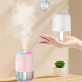 USB Air Humidifier Diffuser Humidifier Atmosphere Light Fragrance Intelligent Colorful for Car Home-A. 