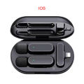 Xiaomi Mijia Wireless Lavalier Microphone with Charging Box Audio Video Noise Cancel Record Plug-and-Play Mic for IOS Android.