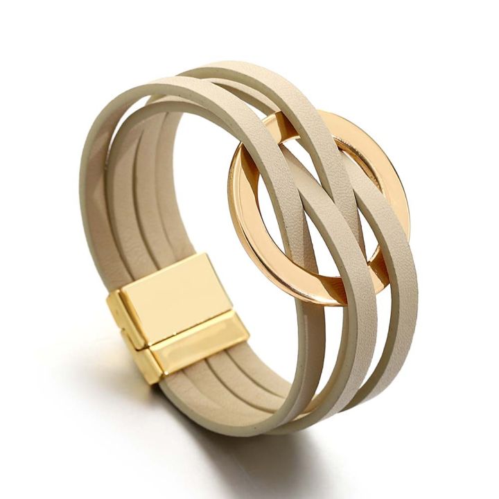 Cross Bracelet Leather Bracelets Estee Lauder Bracelet 2019 ALLYES