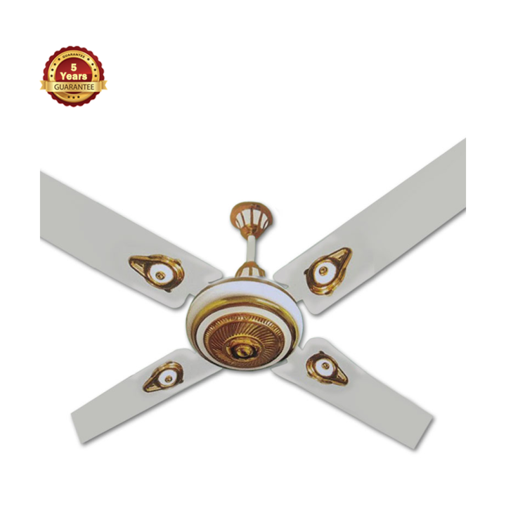 Kashmir%20Gold%2056"%20inch%20(1400mm)%204%20Blade%20Aluminum%20Ceiling%20Fan.%20-%20Image%202